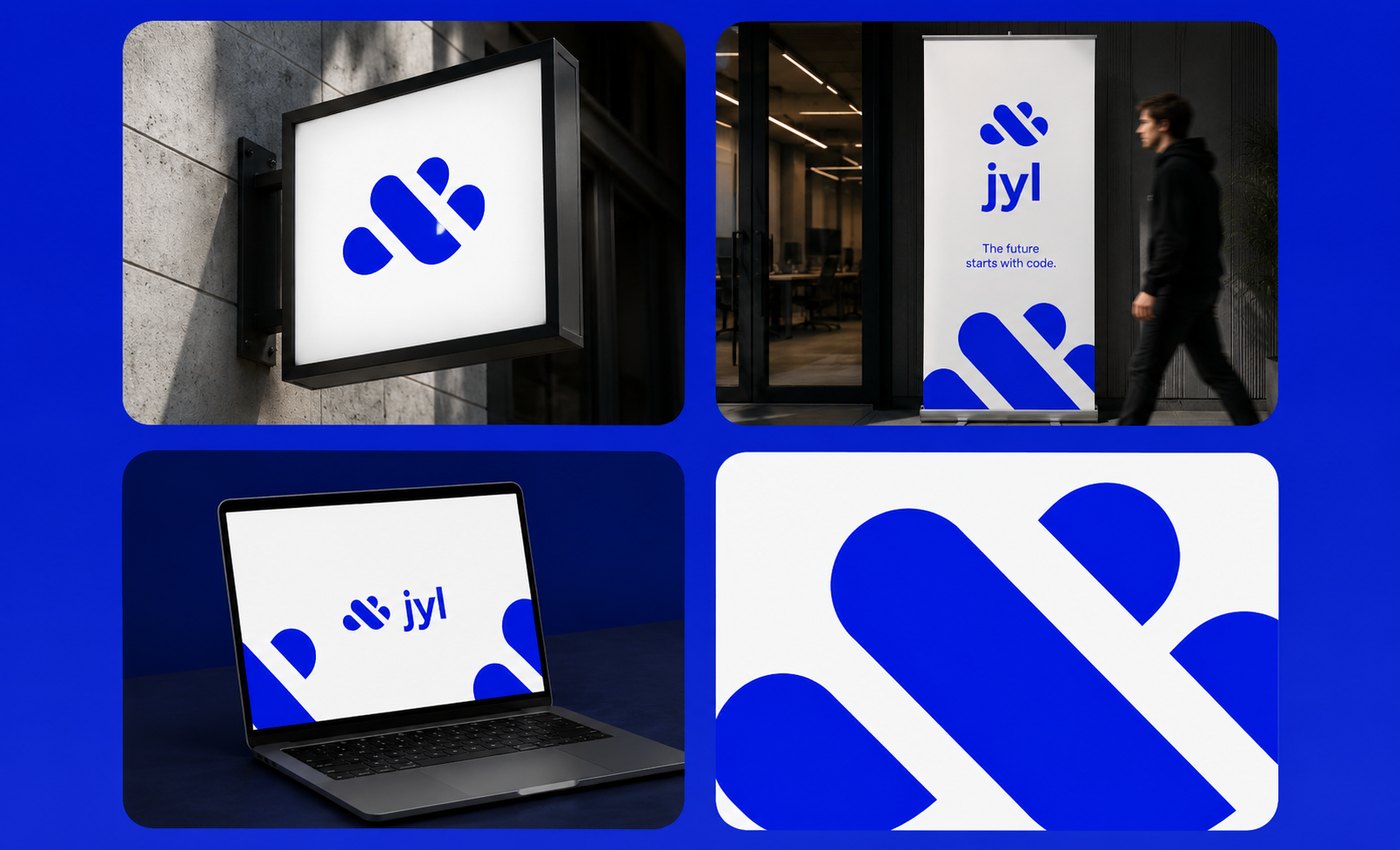 Identité visuelle JYL par Arkn Studio